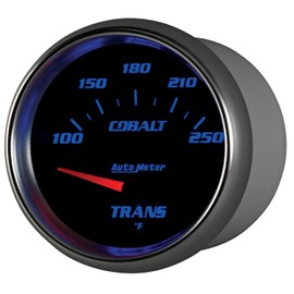 Auto Meter 7957 Cobalt 2-5/8-Inch 100-250 F Short Sweep Electric Transmission Temperature Gauge