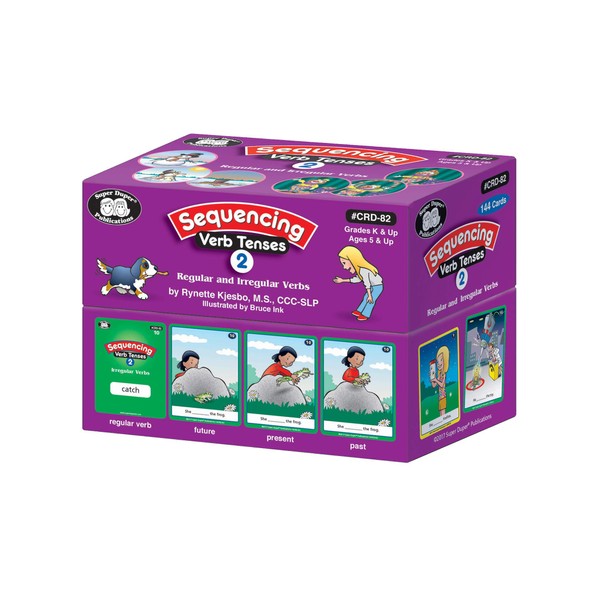 Super Duper Publications | Sequencing Regular and Irregular Verb Tenses