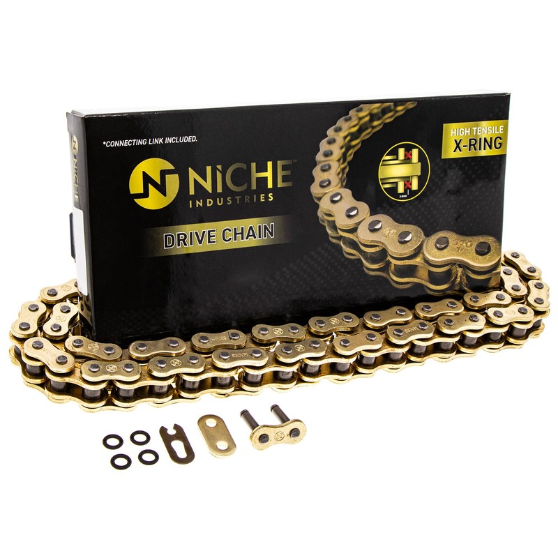 NICHE Gold 630 X-Ring Chain 92 Links With Connecting Master