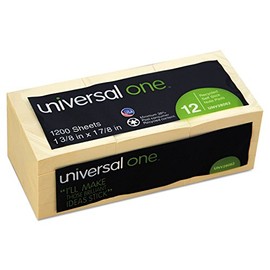 Universal Recycled Sticky Note Pads
