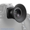 1.51X Fixed Focus Viewfinder Eyepiece Eyecup Magnifier for DSLR Camera