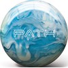 Pyramid Path Bowling Ball (Clear Swirl Blue/White, 16 LB)