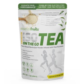 Plant based electrolytes powder & hydration - low sodium and stevia free - 1Lb