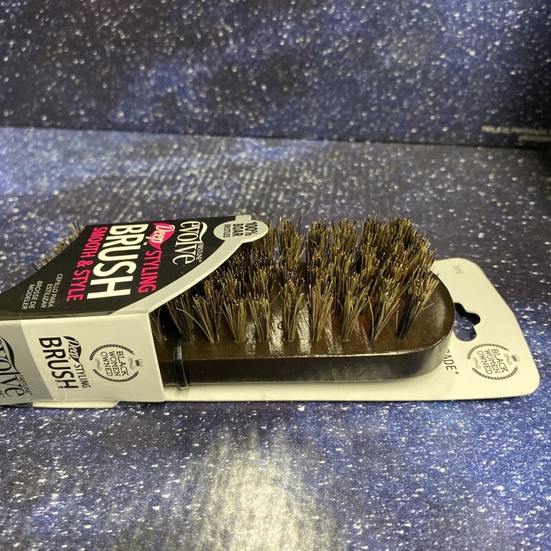 Evolve Boar Styling Brush 1 Count (Pack of 1) Smooth
