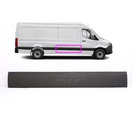 MJD AUTO PARTS FIT Mercedes Sprinter 2019-2024 W907 (Passenger Sliding Door Trim MOLDING Cover Right)