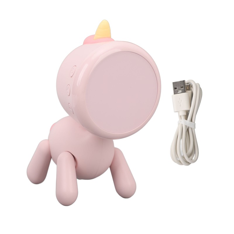 Digital Kids Alarm Clock Rechargeable Cute Animal Children Electronic Clock