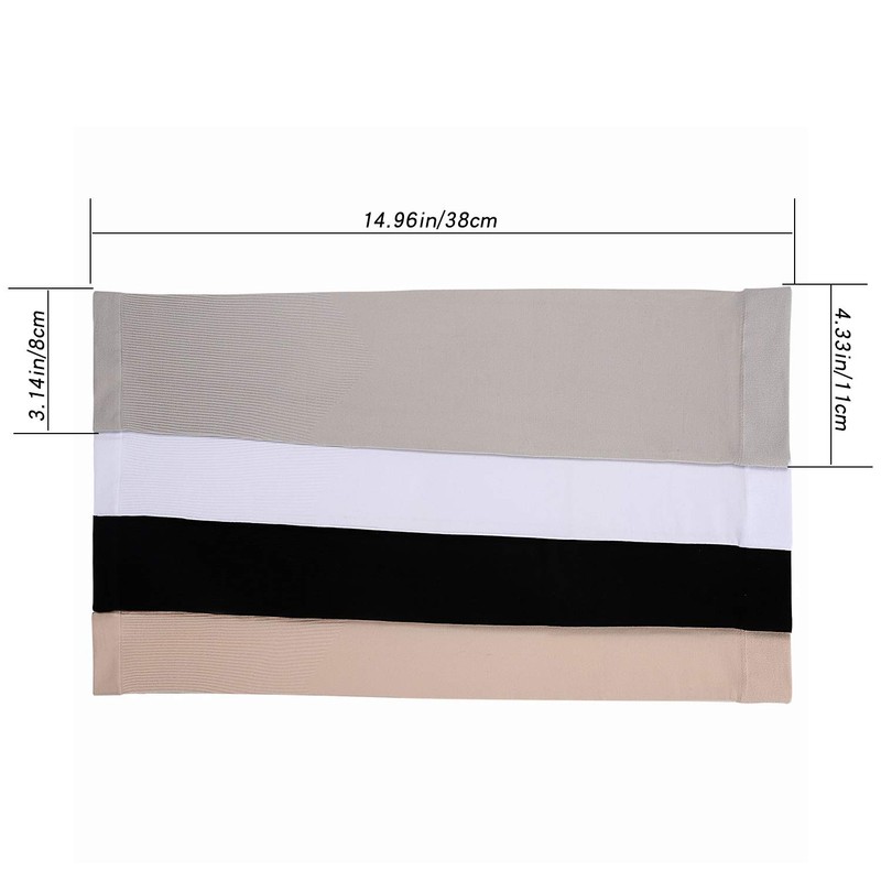 TEVEUNI Arm Sleeve, Arm Cover, Arm Compression, Supporter, Elbow Supporter,