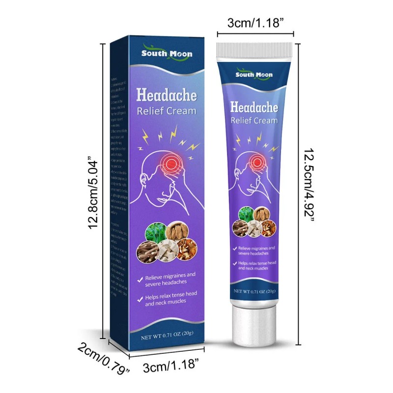 Pomada Para Aliviar El Dolor De Cabeza M Body Care