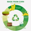 100% Compost Bags for Kitchen Countertop Compost Bin - 1,