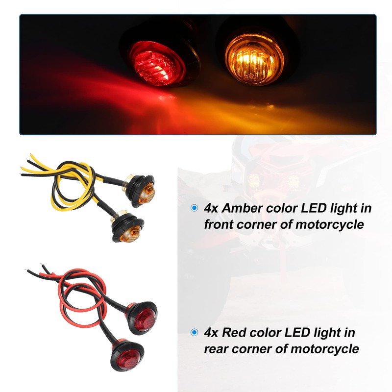 X AUTOHAUX 1 Set Universal ATV UTV Street Legal Kit