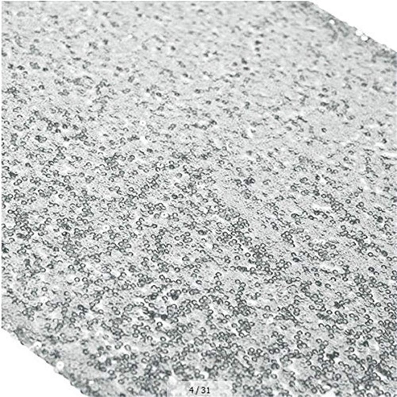 Time to Sparkle 12x108inch Glitter Sequin Table Runner Chair Sashes
