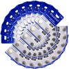 BlueDot Trading AG6 1.5 Volt Alkaline Button Cell Batteries for