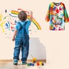 Weenwill Kids Painting Apron,Waterproof Graffiti Childrens Apron Long Sleeve With
