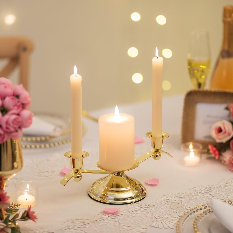 Unity Candle Holder for Wedding Ceremony Set - Romadedi 3