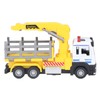 Logging Truck Toy 1:32 Log Vehicle Model with Light Music