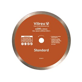 Vitrex 103411 Standard Diamond Blade, 200mm