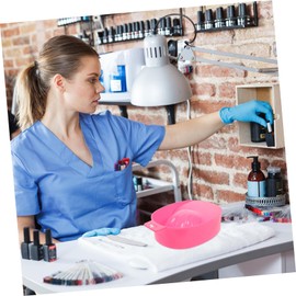 Mikinona 4-piece Plastic Nail Soak off Bowl Cuticle Remover for Nail Art Bowl Care