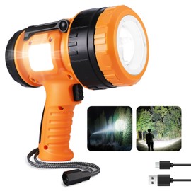 EverBrite Zoomable Spot Light with Foldable Stand 5 Light Modes Handheld LED