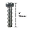 Univen Trimmer Case Cover Screws Replacement for Andis Outliner Trimmers