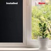 Blackout Static Cling Window Glass Film Privacy Protection to Block