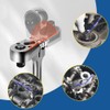 FOXCODE 6-Piece Flex Head Ratchet Set, Chrome Vanadium Steel, 1/4",