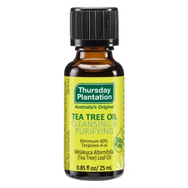 Thursday Plantation Australian Tea Tree Oil, Naturally Sourced Oil, Cleanses and Purifies, 0.85 fl oz