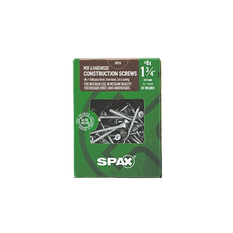 SPAX 4351010400454 Tornillos MDF