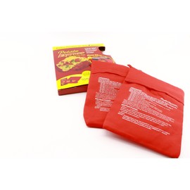 RMB® 2er Set Kartoffel-Beutel für Microwelle Kochtasche Potato Express