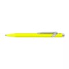 Caran d'Ache 849 Swiss Made Metal Ballpoint Pen, Fluorescent Yellow
