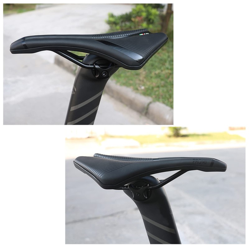 PLATT Bicycle Saddle Lightweight Breathable Seat Comfortable Shock Absorption Mountain