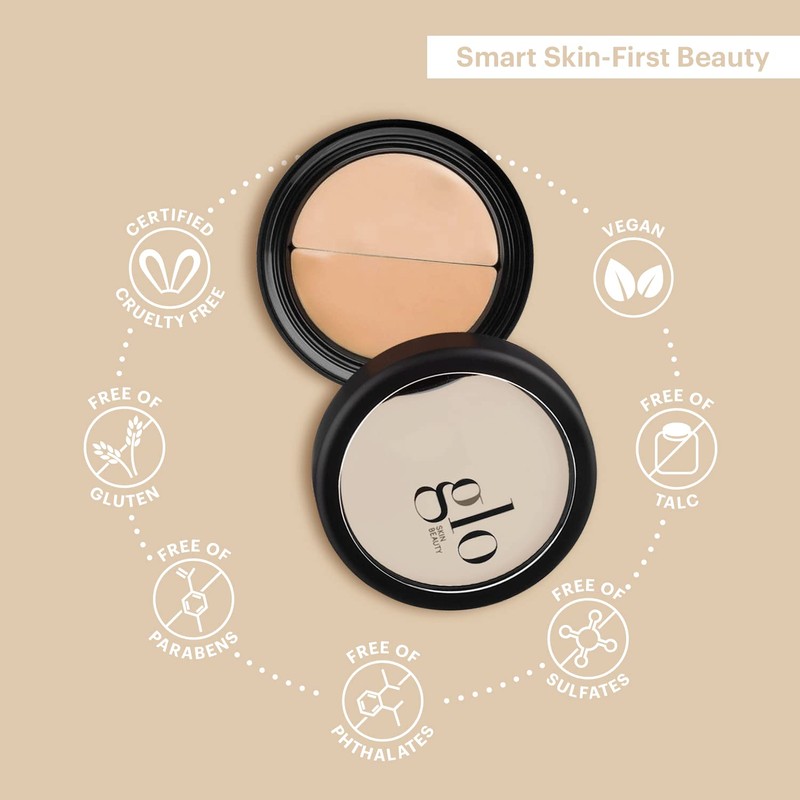 Glo Skin Beauty Under Eye Concealer Makeup with Duo Shades