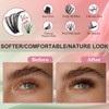Lash Clusters Extension 280PCS Soft Individual Clusters Eyelash Extension 30