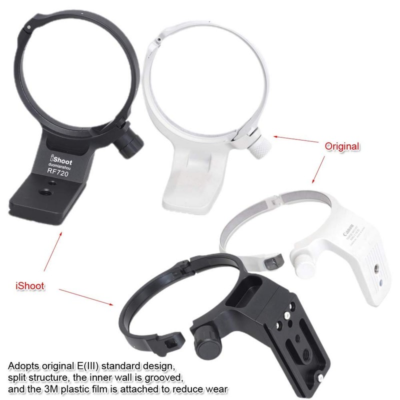 iShoot Tripod Clamp Tripod Ring Lens Mounting Tripod Holder Ring