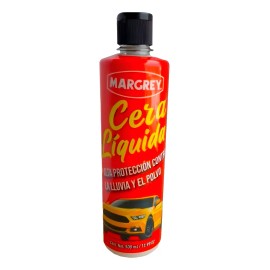 Cera Líquida Automotriz Margrey Alta Protección De 500 Ml Beige
