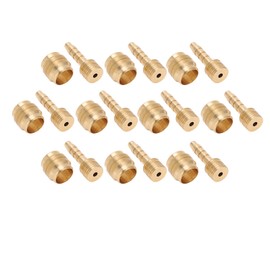 10Set Bike Hydraulic Disc Brake Hose Olive Insert - Compact Copper Alloy Olive Oil Needle for Magura MT2/MT4/MT5/MT6/MT7 - Easy to Install - Set of 10 for Cycling Enthusiasts
