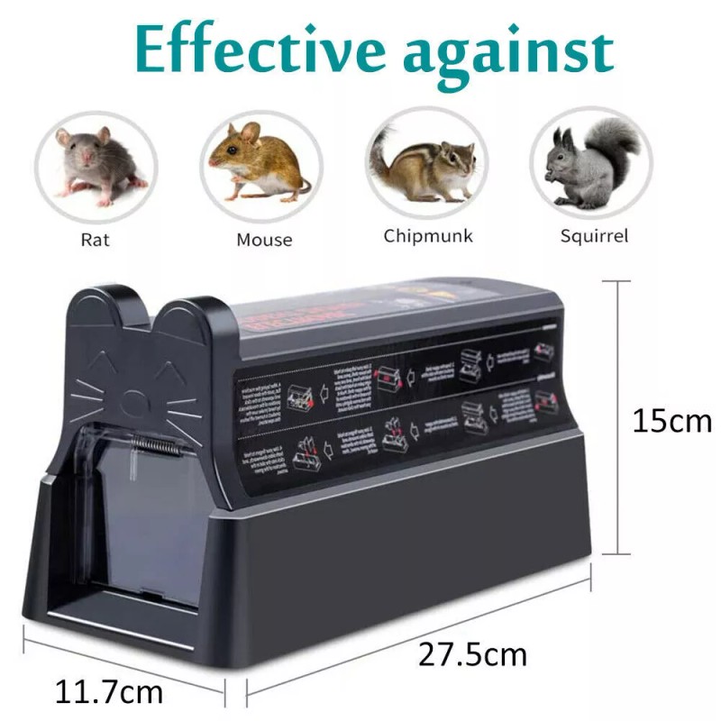 Phomemo Mouse Trap Control Electronic Rat Trap 7000 High Voltage