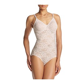 Bali Women’s Shapewear Firm Control Lace ‘N Smooth Built-in Bra Body Shaper Fajas DF8L10