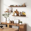 Picture Ledge Wall Shelves 24 inches Width Set of 3,