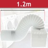 SPARES2GO Universal Vent Hose Condenser Kit with 3 x Adapters