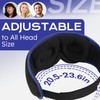LC-dolida Bluetooth Sleep Mask Headphones for Side Sleeper, Total Blackout
