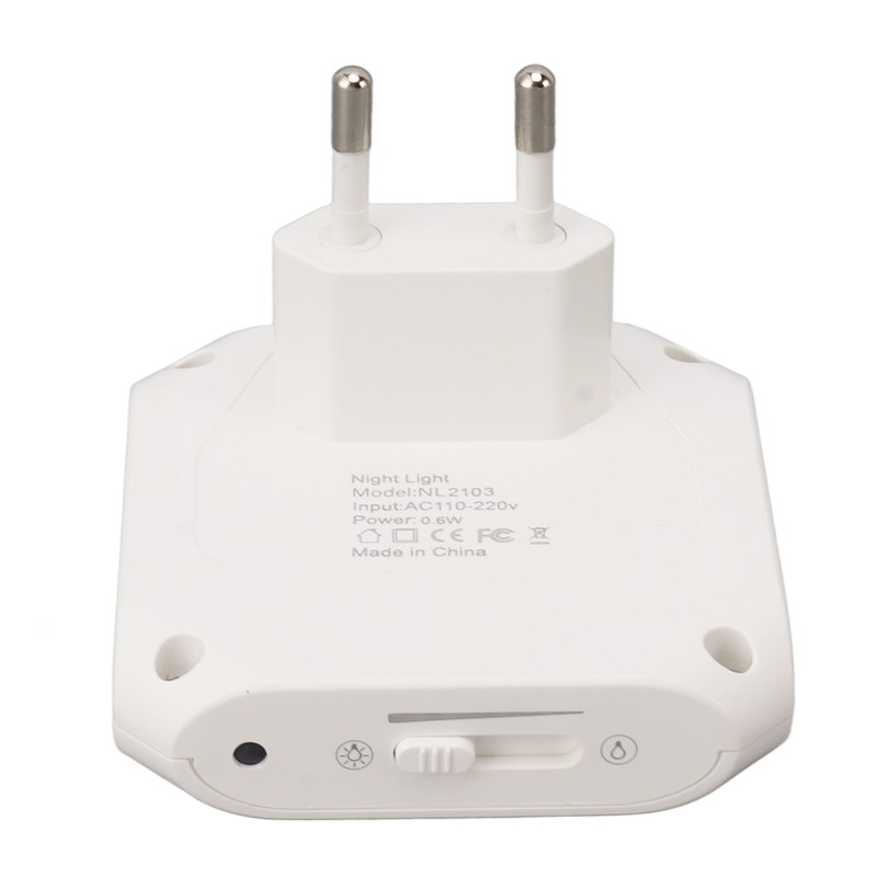 2Pcs Plug in Motion Sensor LED Night Light Plug in