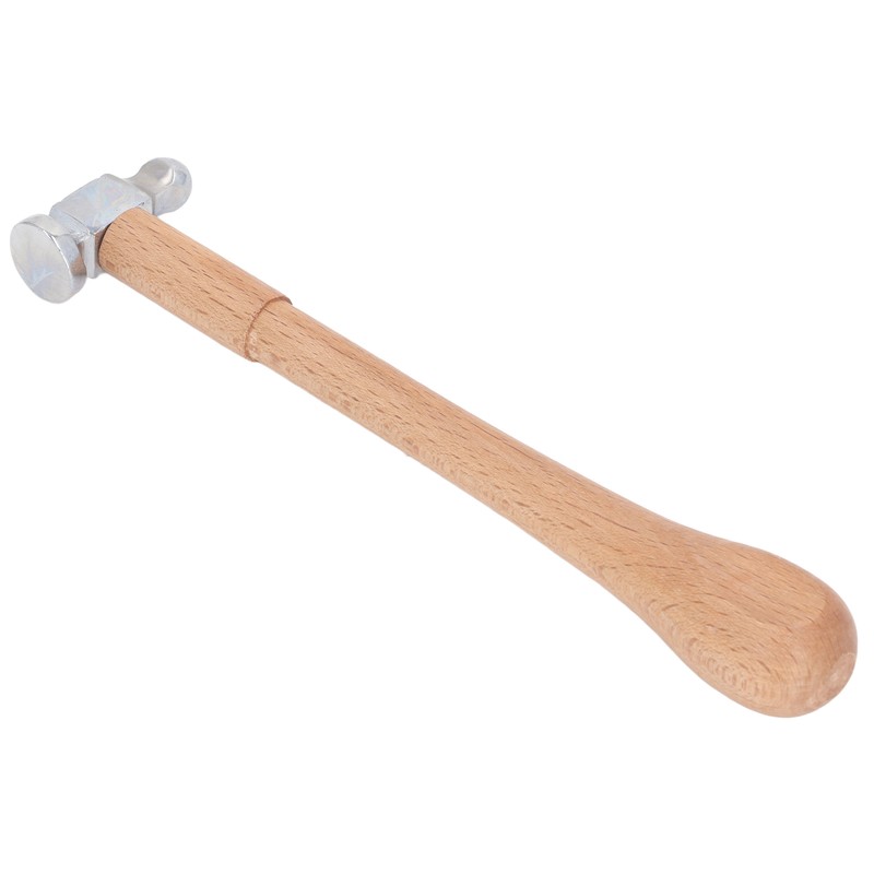 Mini Hammer High Carbon Steel Round Head Ergonomic Wooden Handle