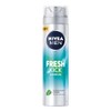 NIVEA Shaving Gel 200 ml Fresh Kick (Pack of 4)