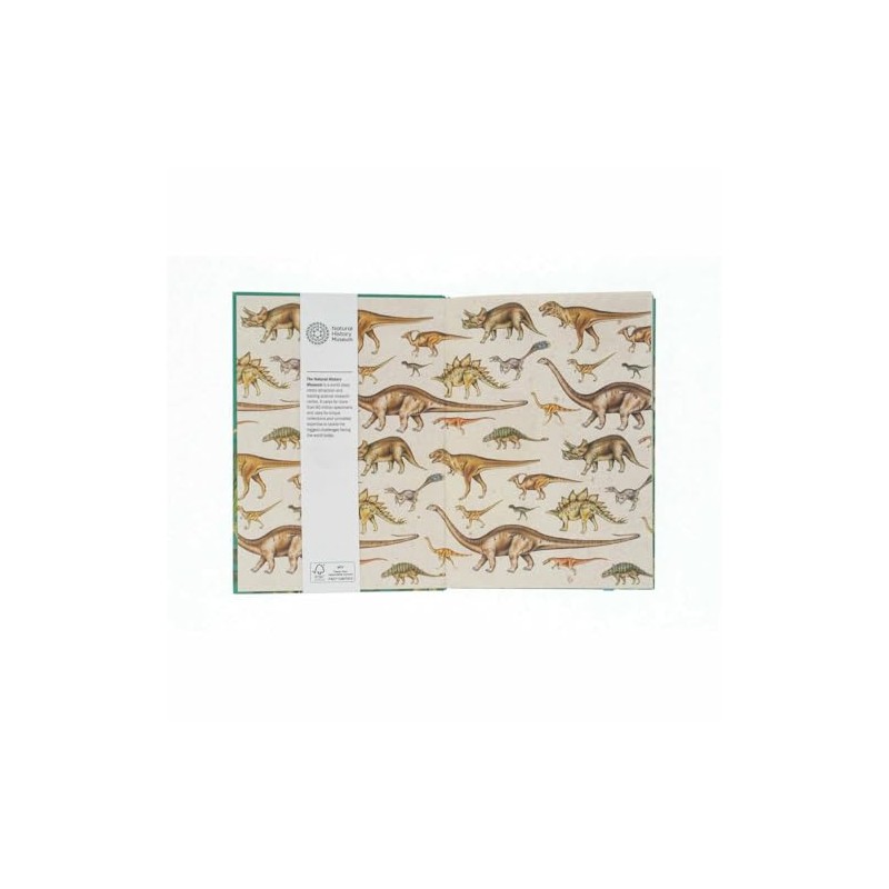 Natural History Museum Dinosaurs Deluxe Lined Journal