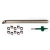 YUFUTOL 3/4" x 10" Indexable Boring Bar, Right-Hand Sclcr S12S-SCLCR