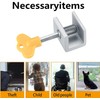 Window Locks, Sliding Window Locks, Sliding Door Locks, 5 Pcs