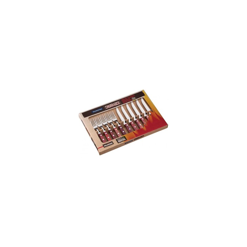 Tramontina 29899/219 Barbecue Set - Red (12-Piece)