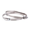 Stainless Steel Hose Clamp Adjustable Clamps Worm Gear Adjustable Diameter