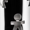 Alessi Girotondo AKK09 - Design Grissinibehalter mit Durchbrochener Dekoration, Edelsthl,