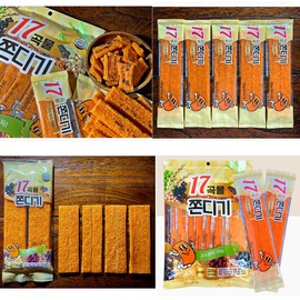 Minecook 17 Grains Jjondigi 17 곡물쫀디기, 220g (1 Pack)